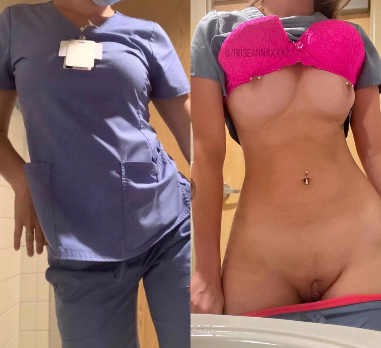 I love the thrill of taking work nudes 