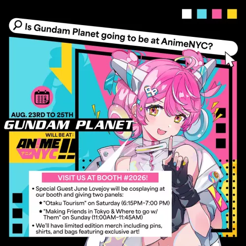 I will be guesting and hosting panels at AnimeNYC🍎!!