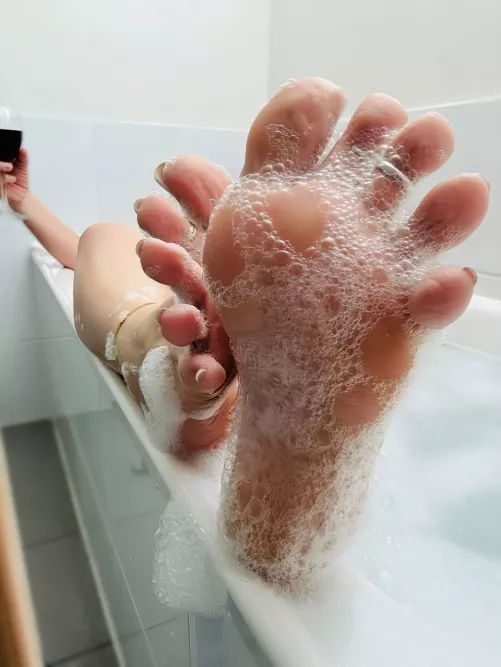 It's bath time, join me?