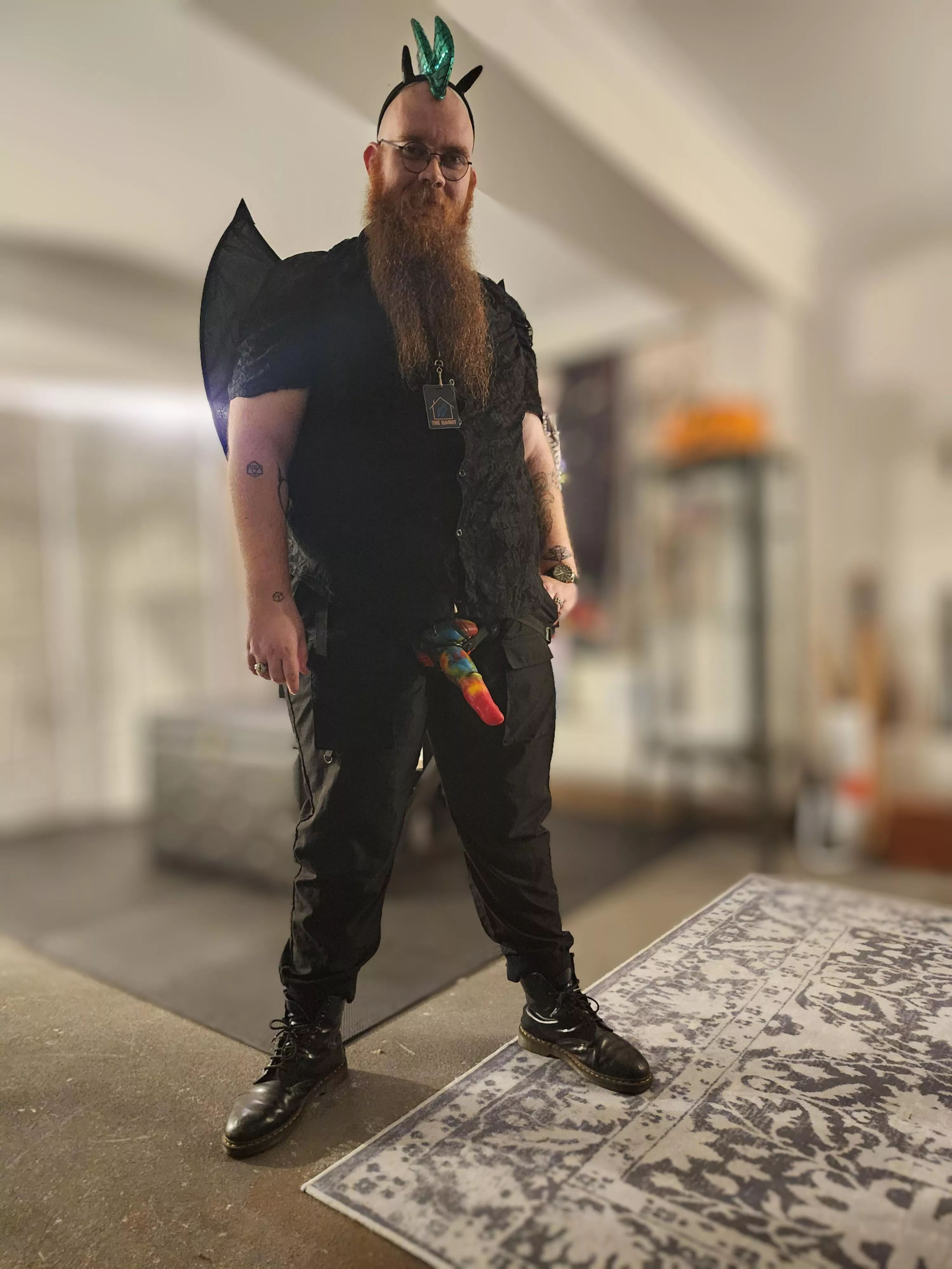 It's me, I'm the Bad Dragon (Halloween costume)