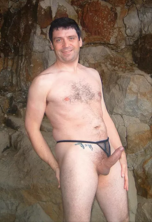 My dick ended feeling rather restricted in my swim thong