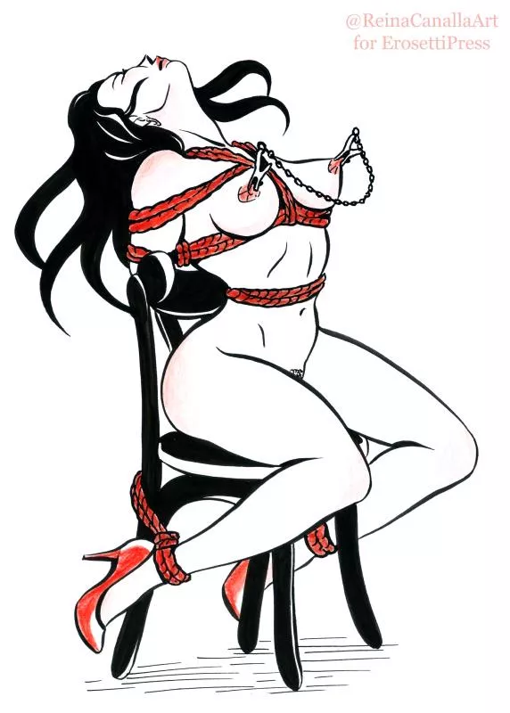Red Rope [Pillow Book: Rope](ReinaCanallaArt) 