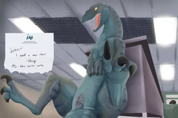 Some velociraptor instincts can't be contained