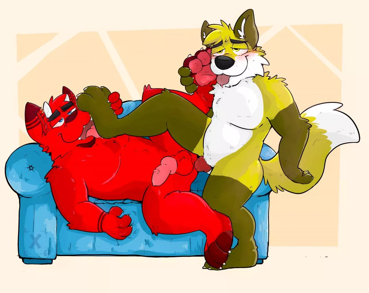 This Position is Hard to Do (TheShadowVulpine)