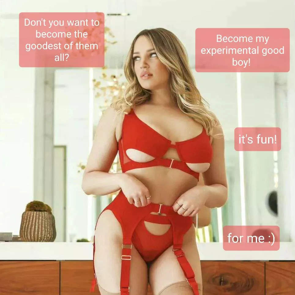 Three places open for aspiring experimental good boys! See highest tier on my patreon (link in comment)