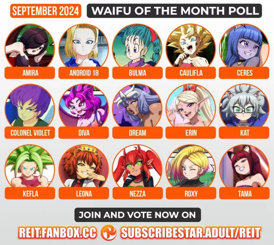 Waifu of the Month - Poll