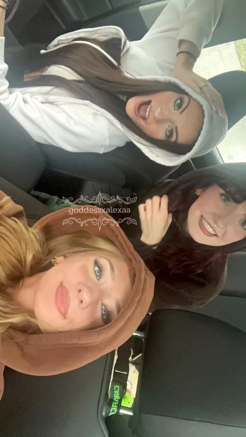 we’re at the mall shopping for lingerie for real men to take off of us, keep funding it and crying cucks 😻