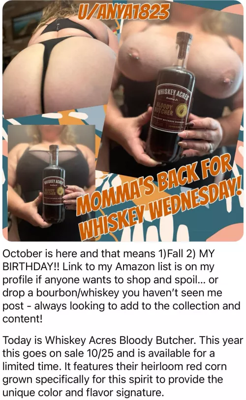 Whiskey Wednesday- Join me?