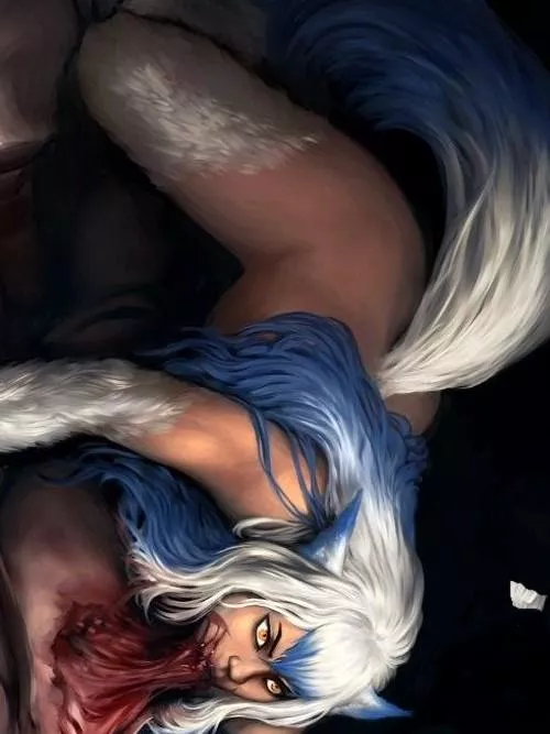 Wolf girl eating you alive