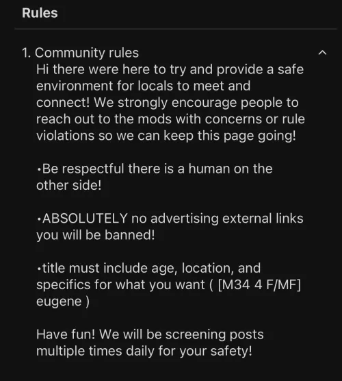 A friendly reminder about the rules :)