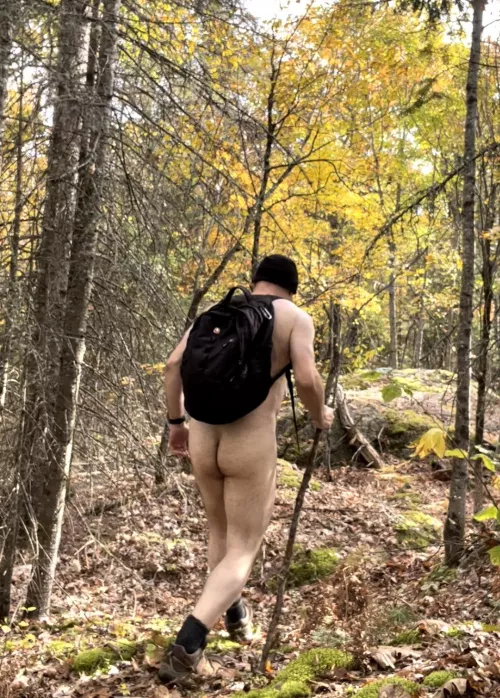 A lovely hike in autumn