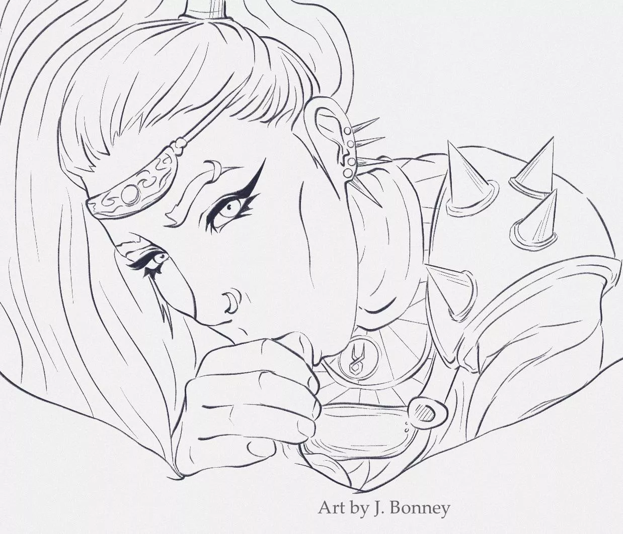 A Meg piece I’m working on