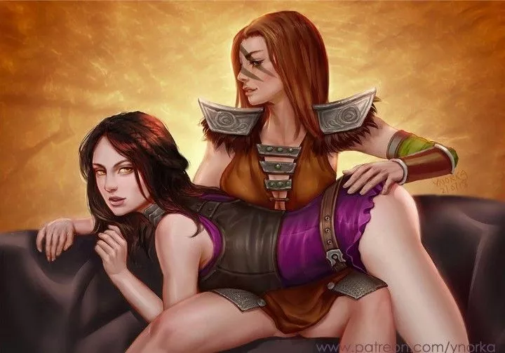 Aela and Serana (ynorka)