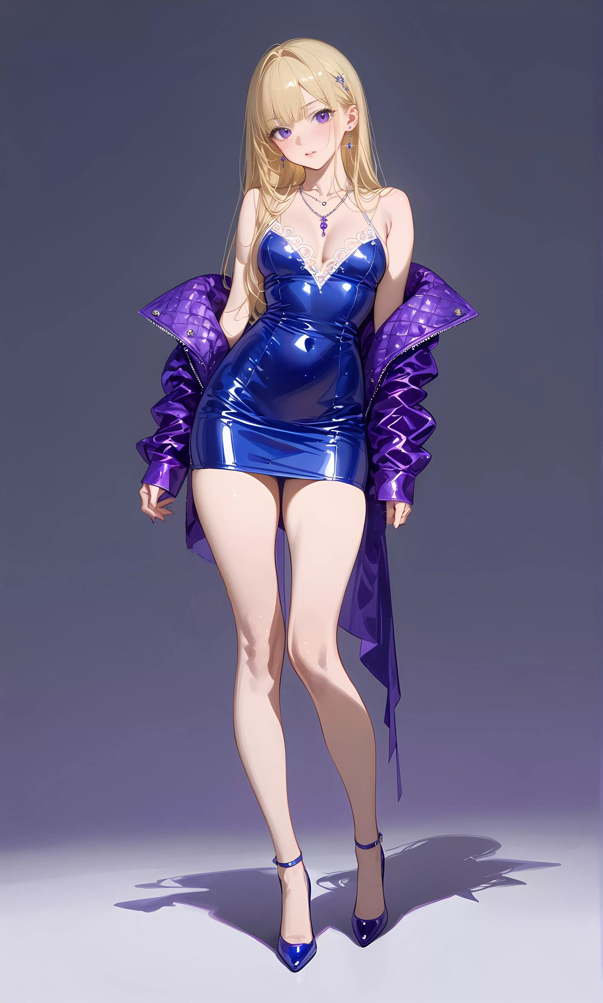 Blue/Purple Escort 