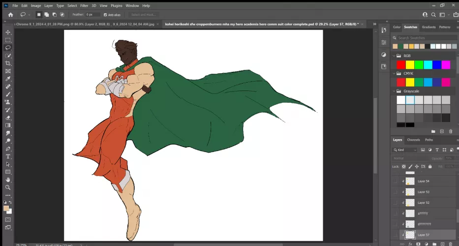 Can't think of any color suggestions to round this out, more red, white, gold or green all look bad and blend in