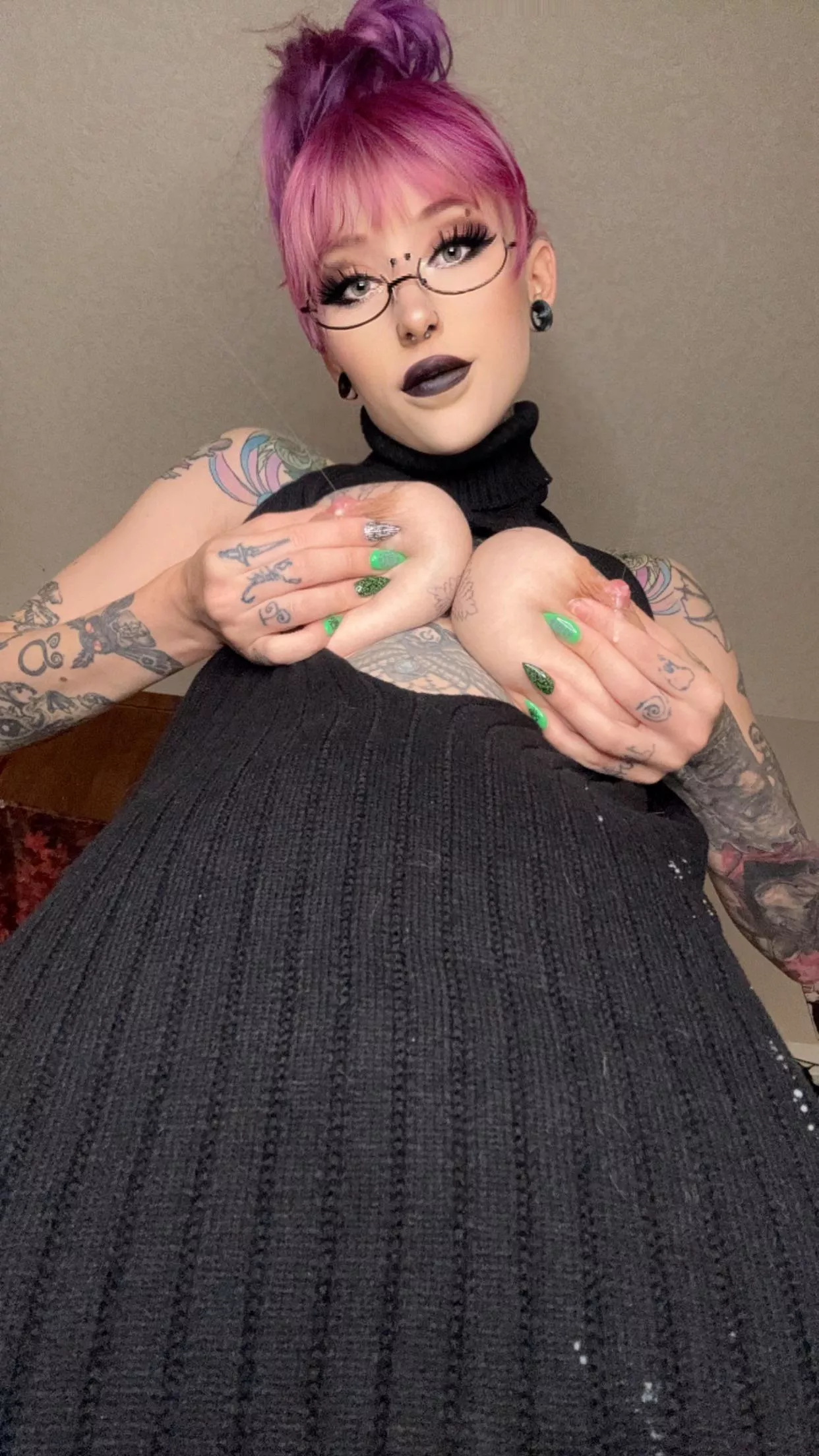 Catch it with your tongue 