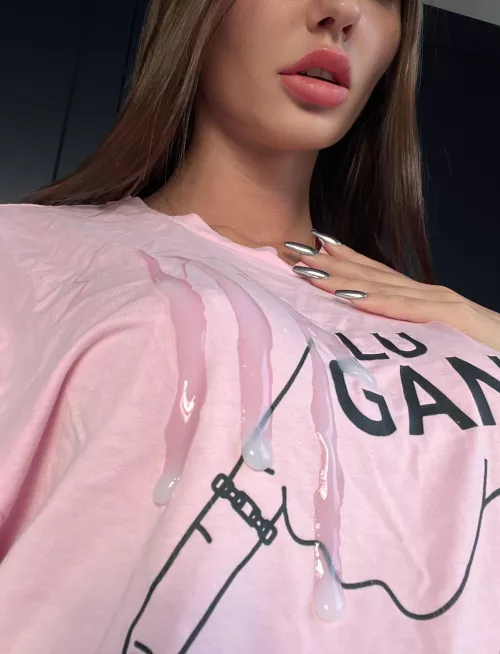 Creampie or cum on my shirt