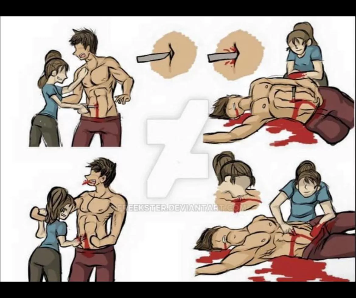 Deep in His Belly Button