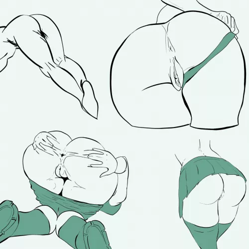 Drew some more ass. 
