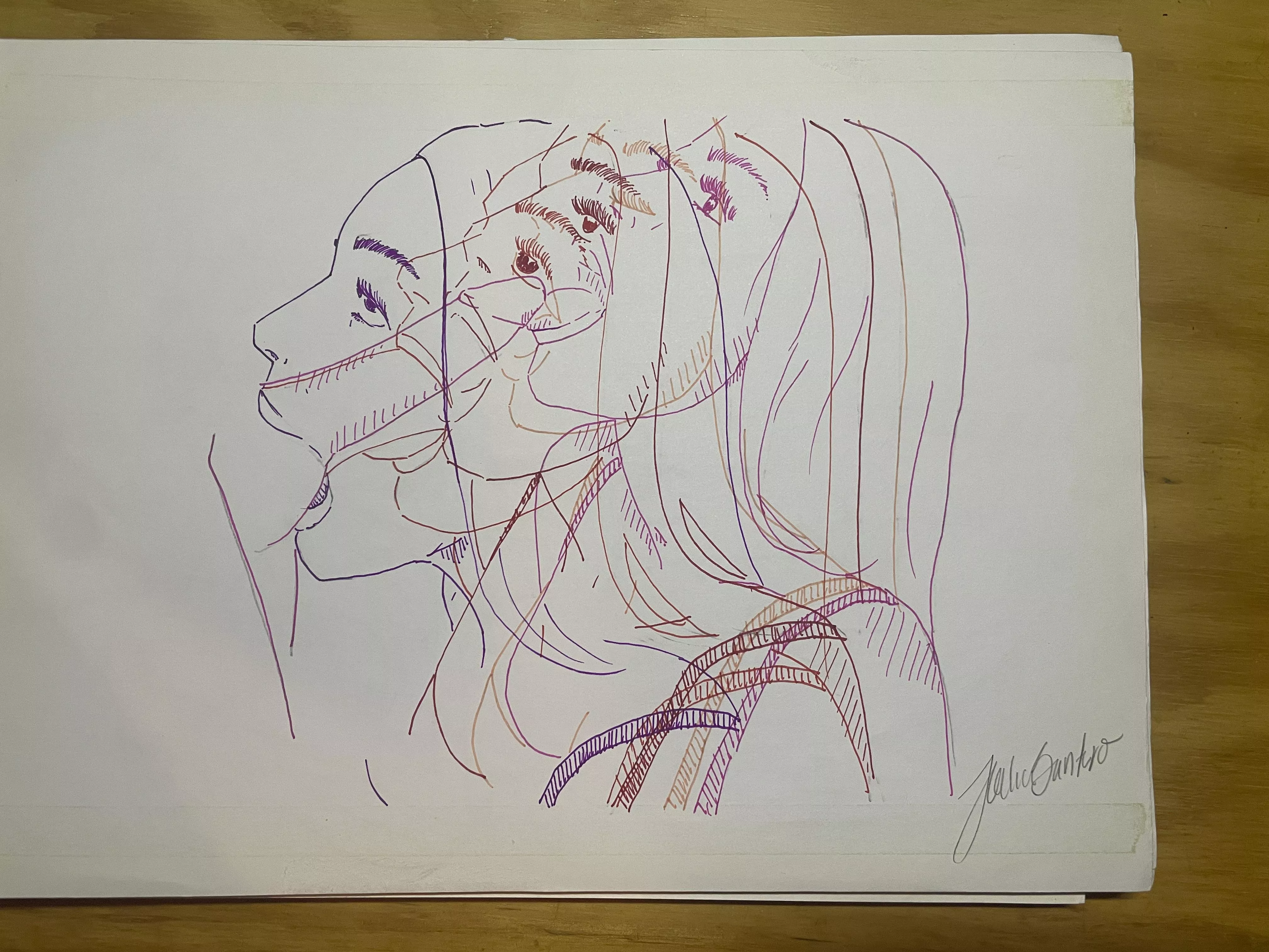 Experimenting with color and movement. What do you think?