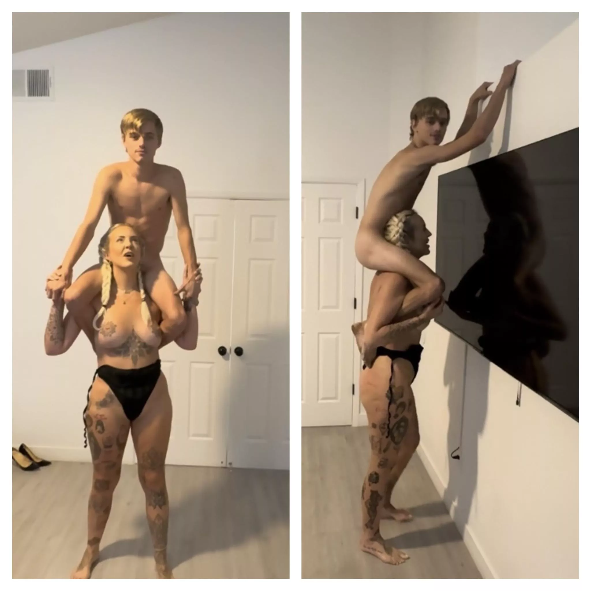 Gigi Meets Tiny Frank 