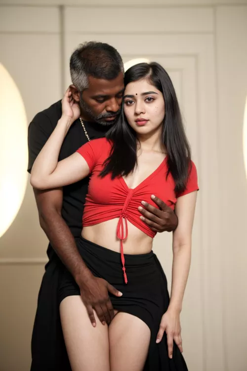 Gold digger With her rich boyfriend 