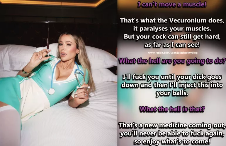 Have fun the last time you have sex in your life!