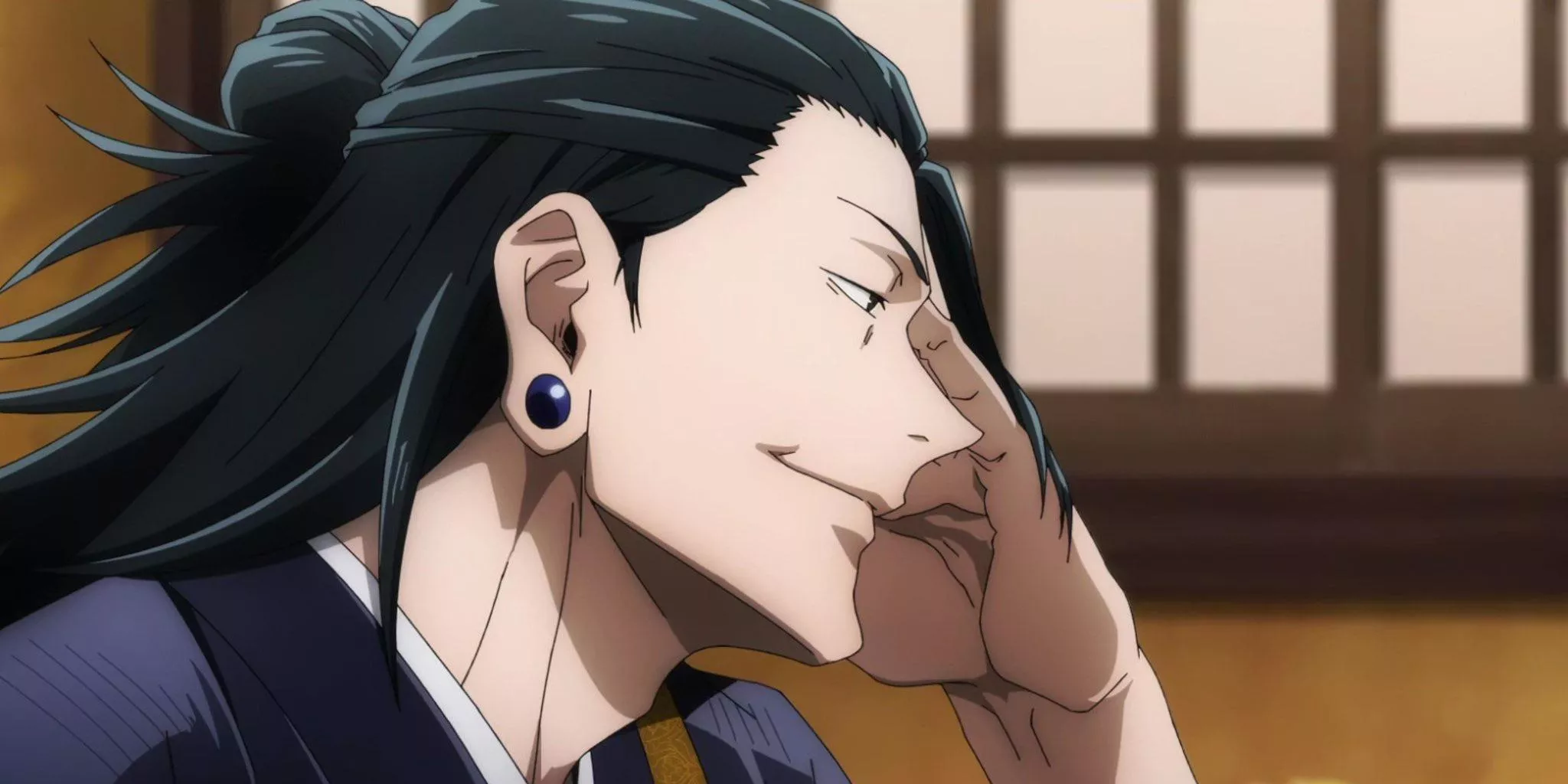 hear me out… daddy dom geto 