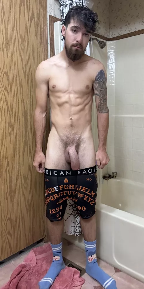 How it’s hanging this morning 😏