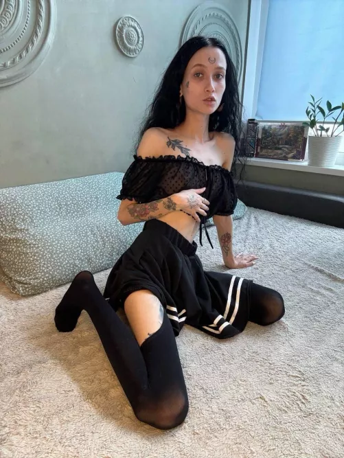 I dream about somebody's hand going all the way up under my skirt