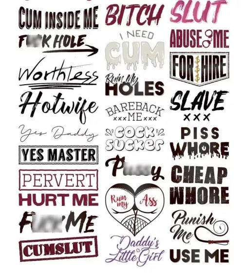 I wish a daddy or mistress would take me to a tattoo shop and I need them to choose and I don’t get a choice it could be anything