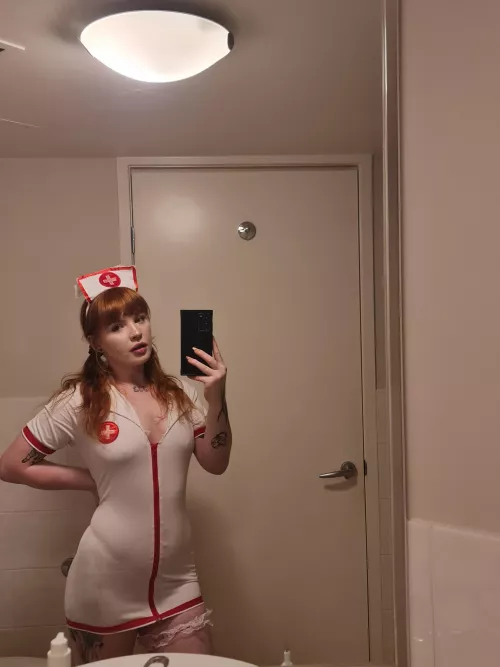 I'd make a great nurse :)