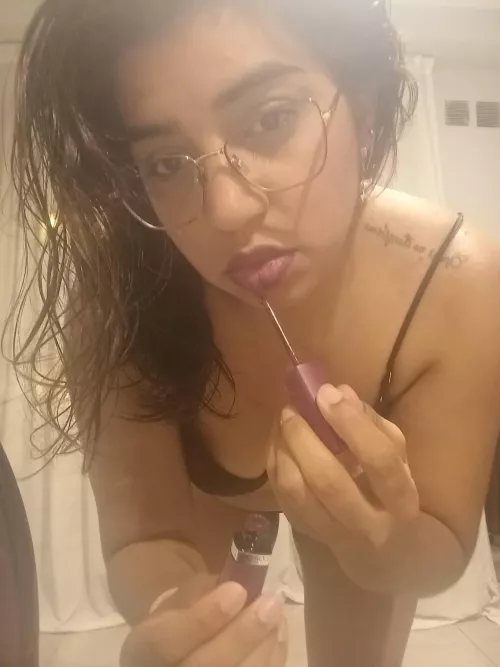 If my lipstick is bigger than your penis, you're in trouble.
