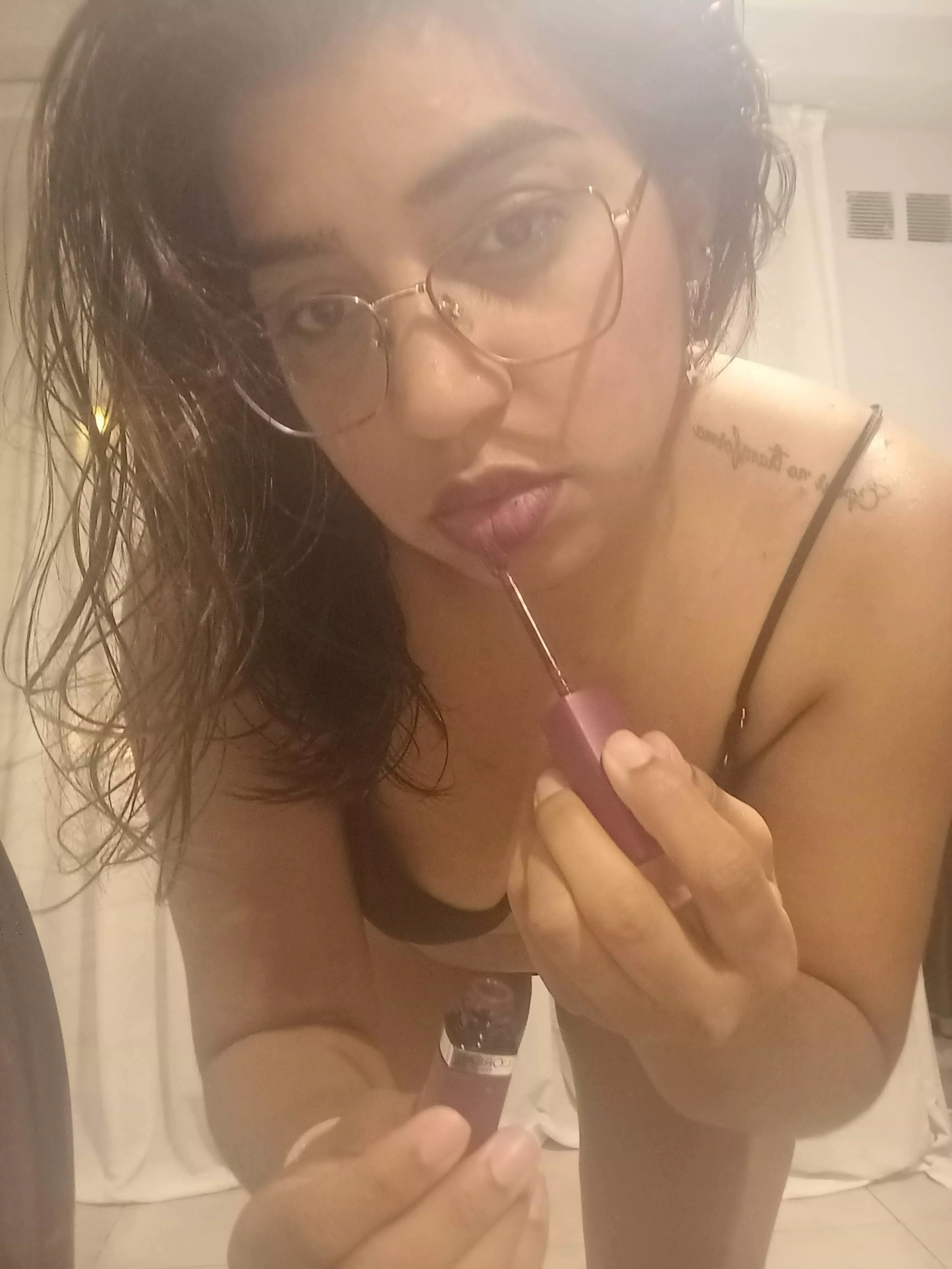 If my lipstick is bigger than your penis, you're in trouble.