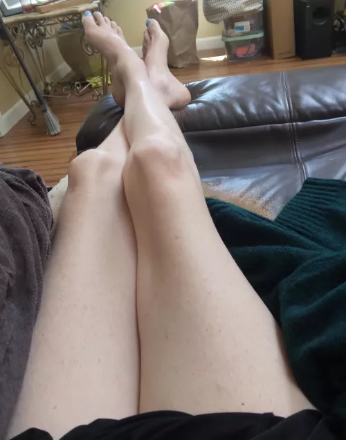 I'll wrap my long legs around you and you will like it! Shush! Don't speak just obey