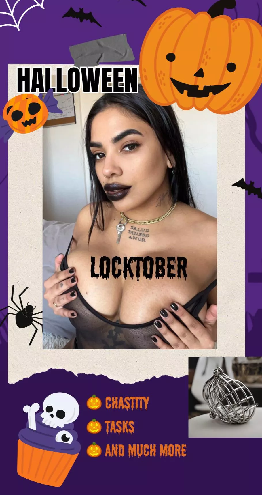 Is your little cock still free? Time to lock her up 