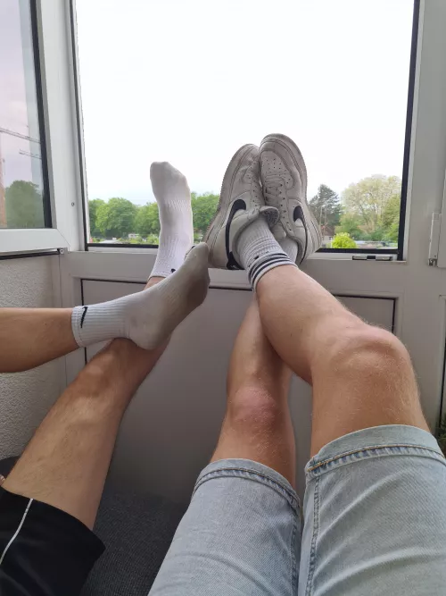 It's very smelly inside my AF1's ♨️