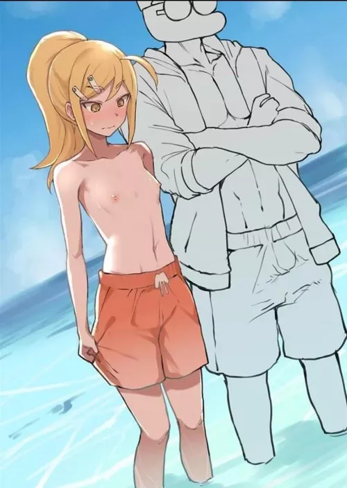 Just two guys in the water