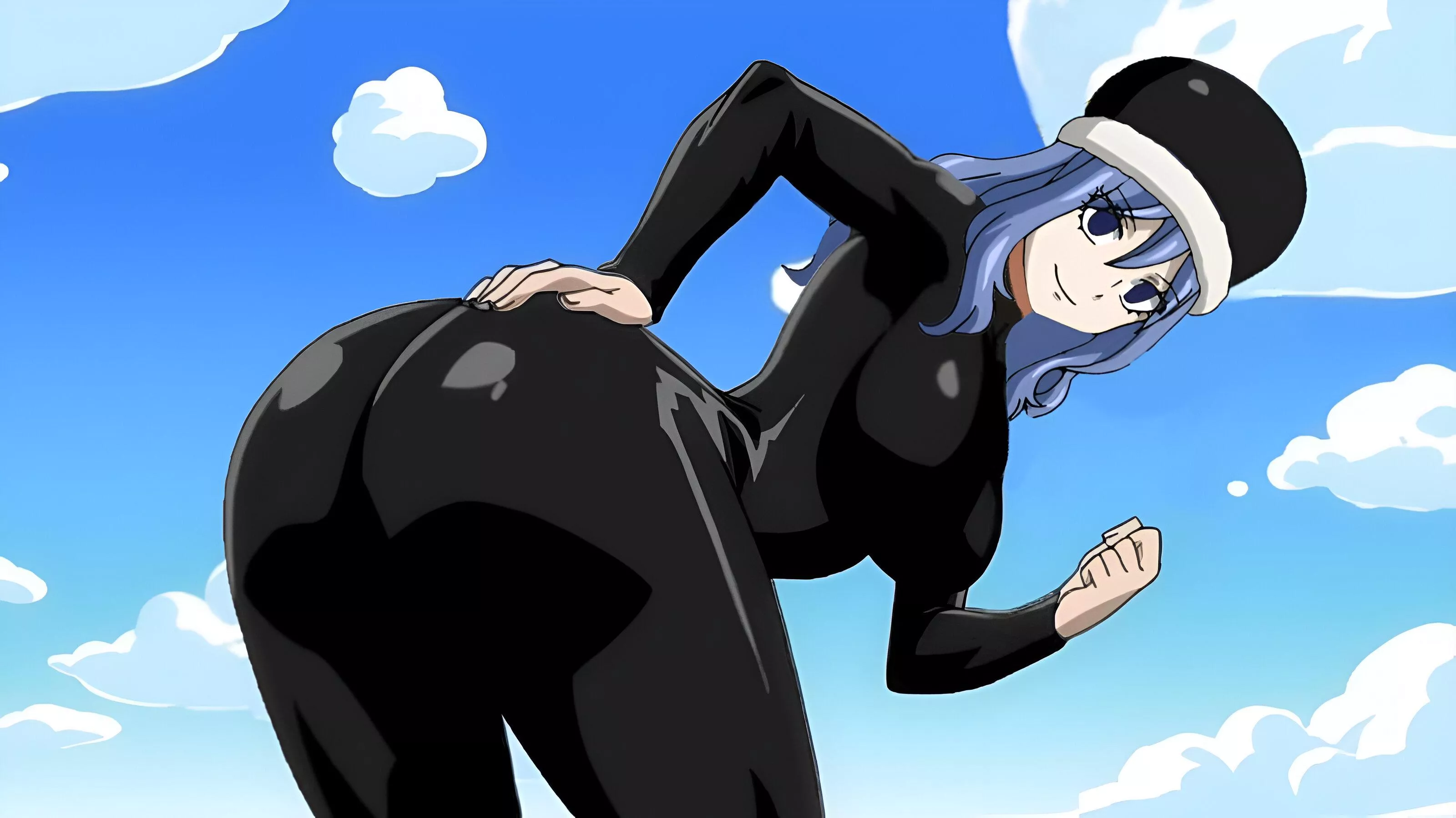 Juvia Lockser in Jiggle Butt Gang (edit)
