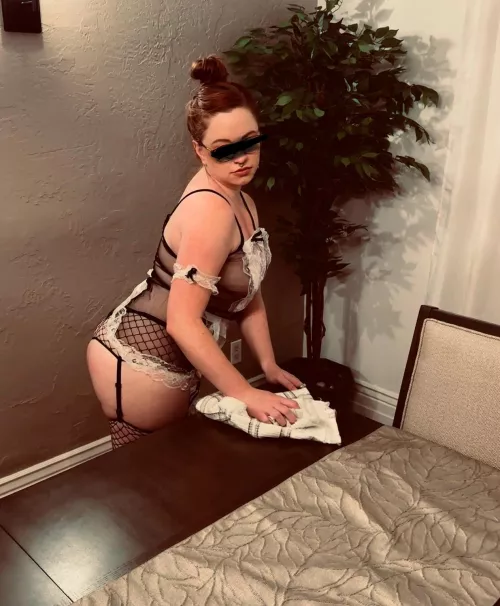 Mommies just cleaning the house