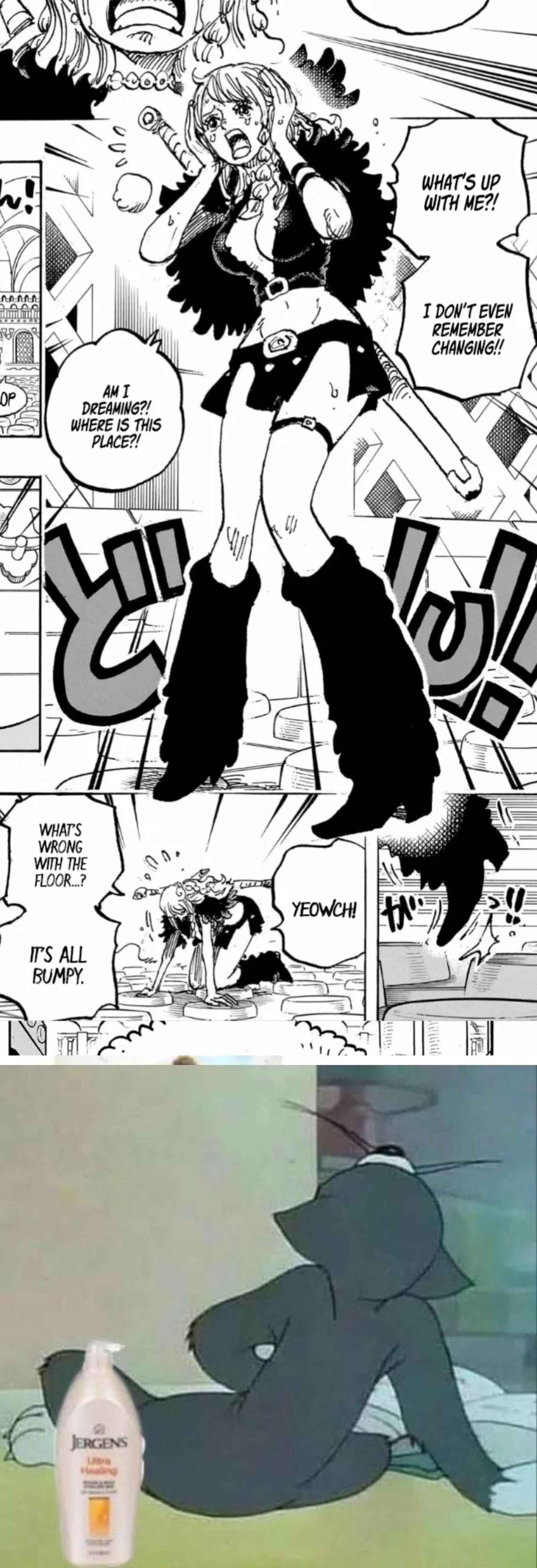 Nami's new outfit in Elbaf arc