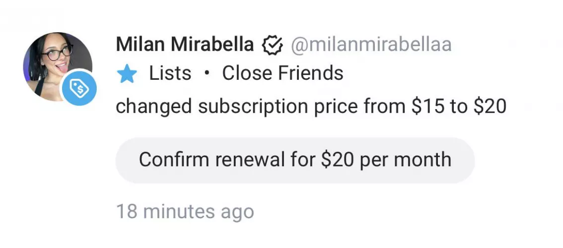 Only update this week 