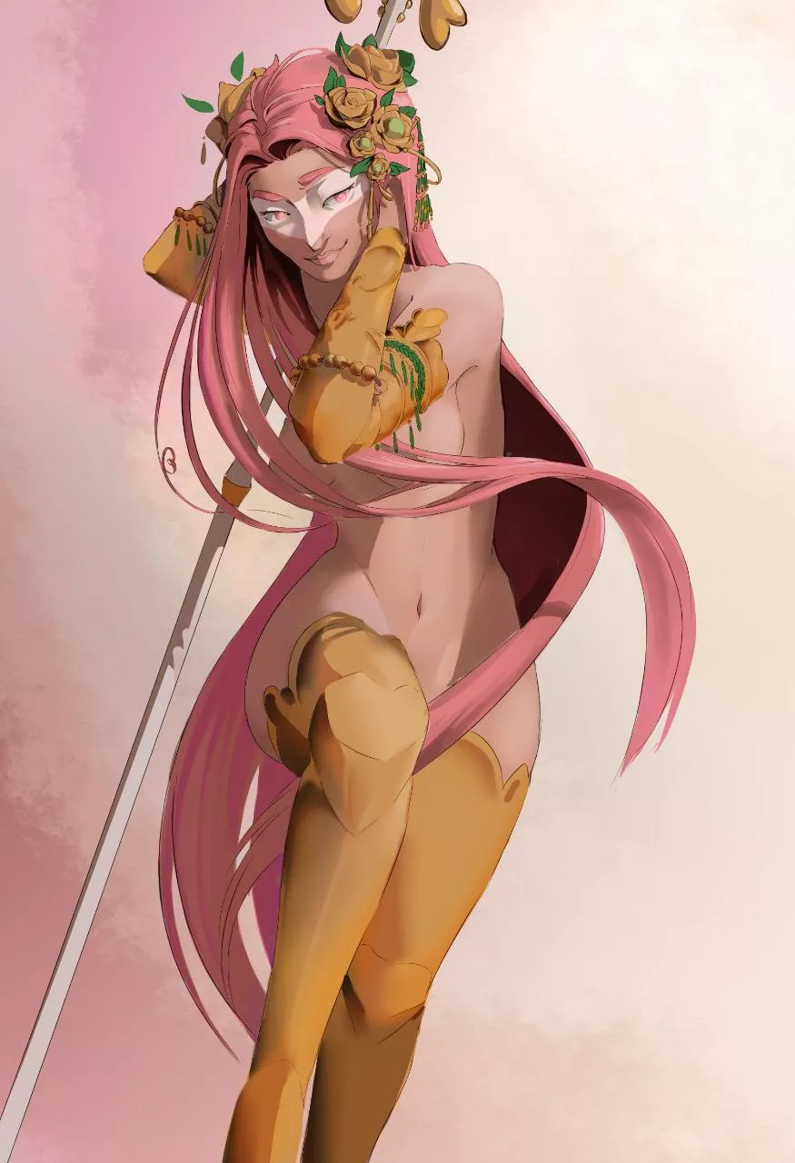 (OP) Aphrodite is booking at something