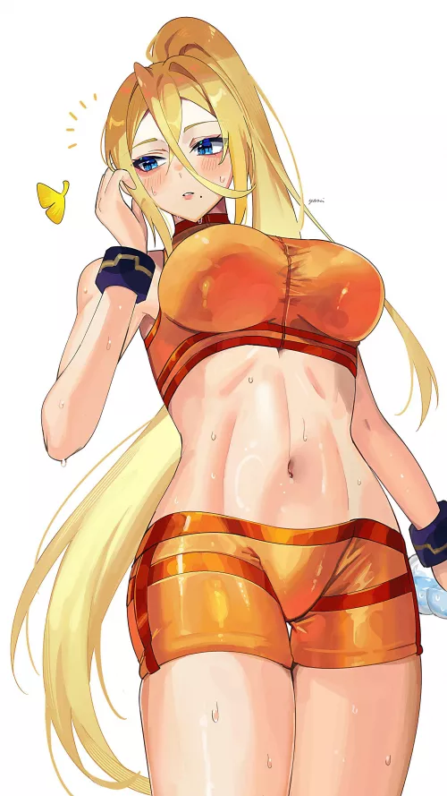 Samus Feeling The Heat (yasaikakiage) [Metroid]