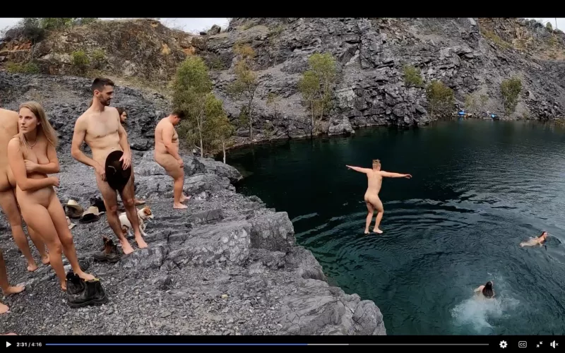 Screengrab from Vets Uncovered 2022 BTS video