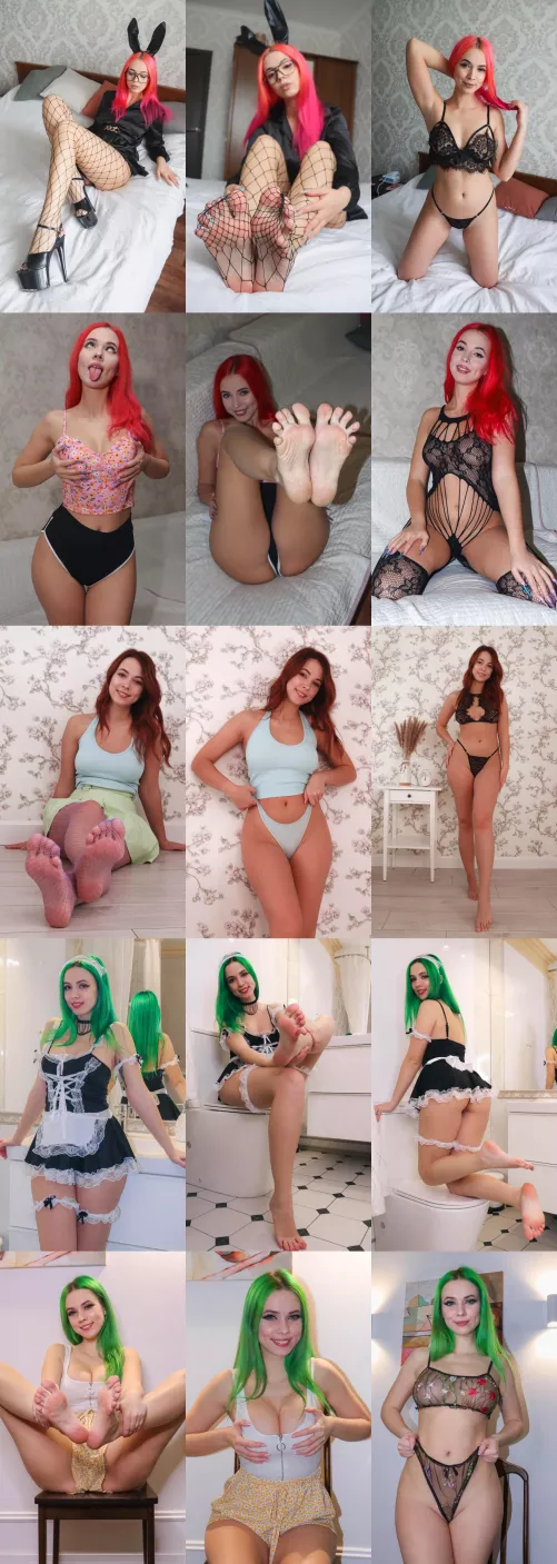 Sets of October on my Patreon