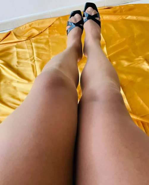 Sexy tan pantyhose
