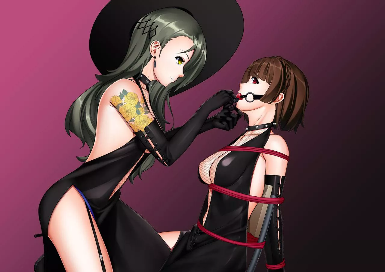 Shadow Sae captured Makoto (handsofmidaz)