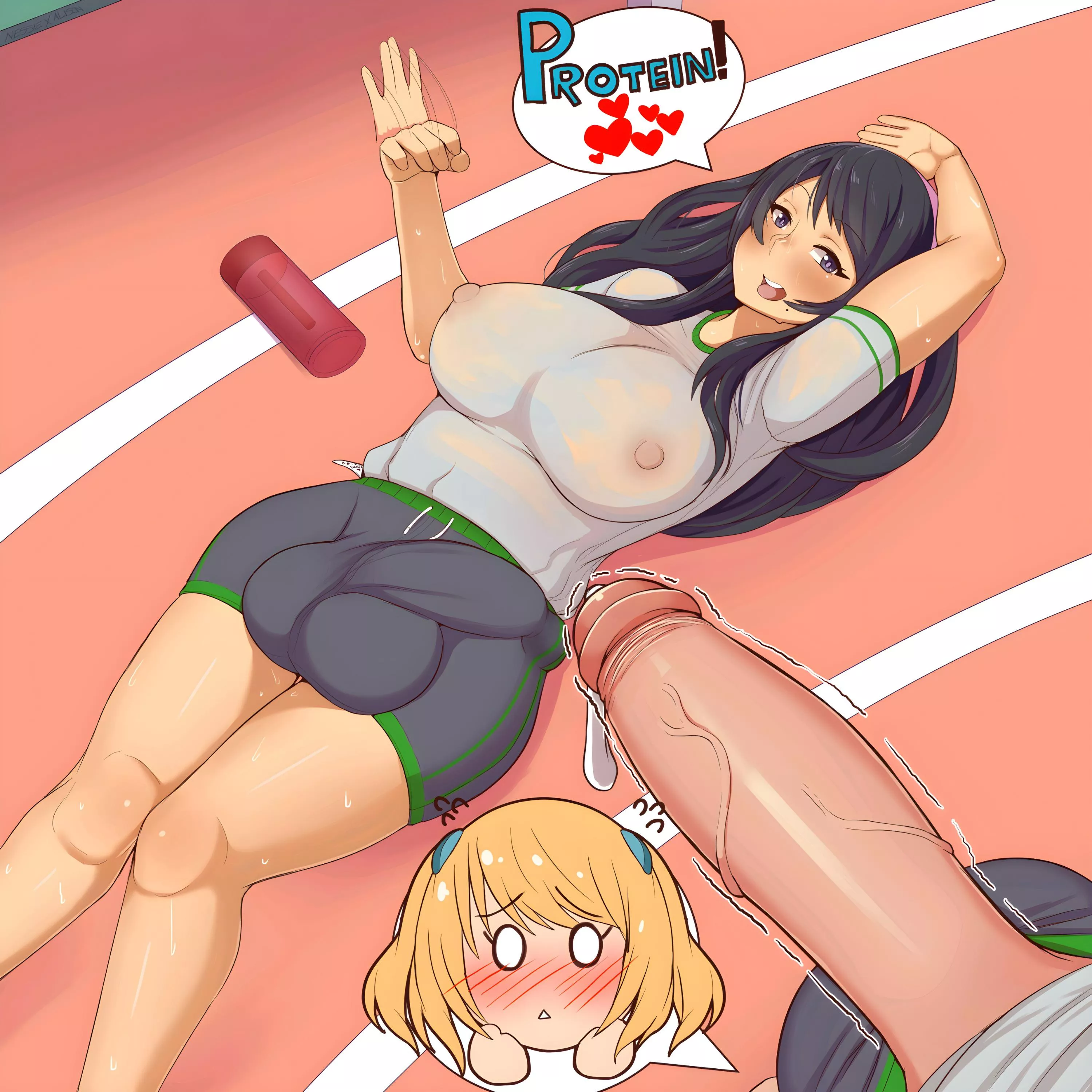 she wants her extra proteins (gaikiken)