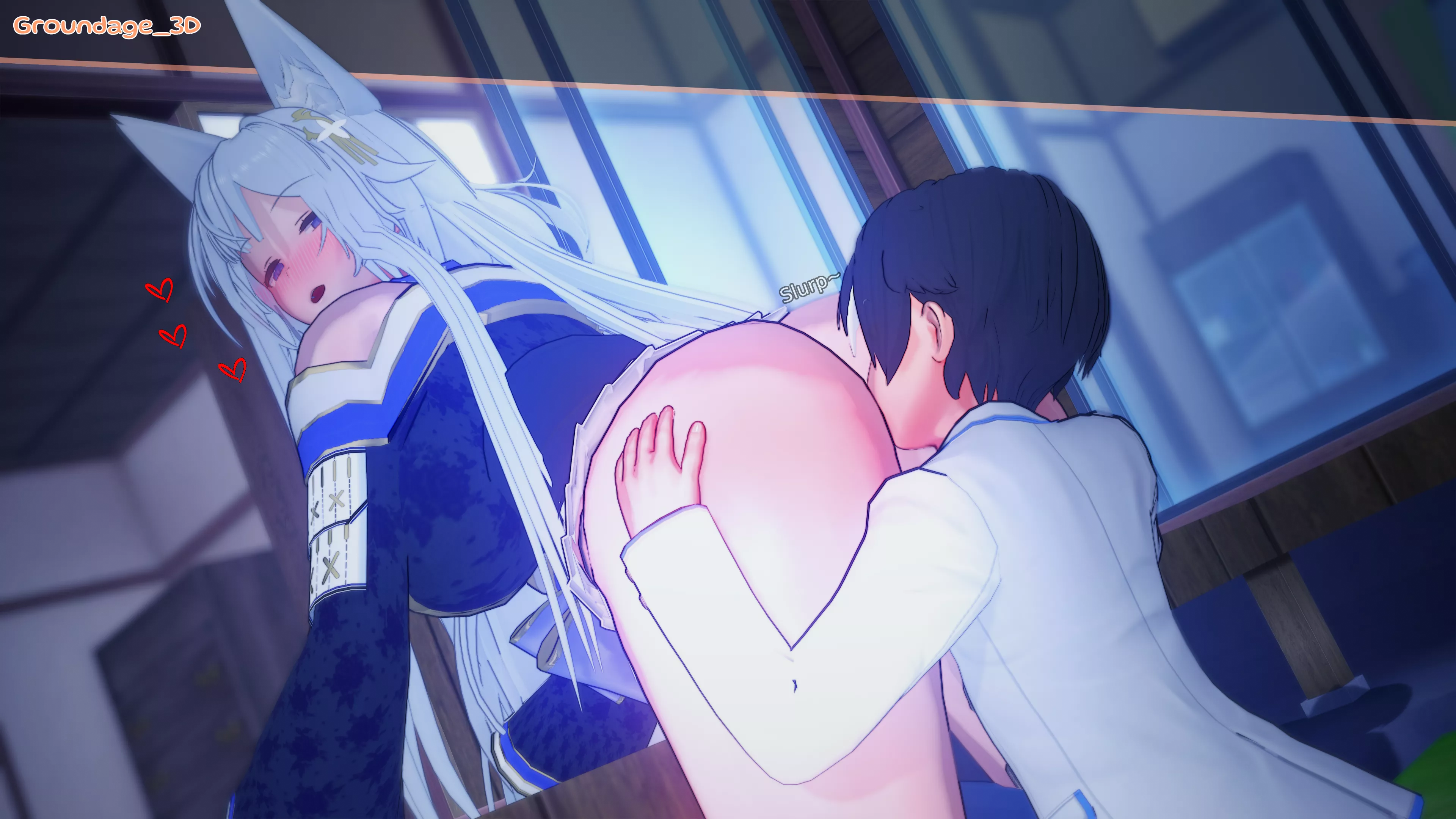 Shinano Ass Worship (Male OC)